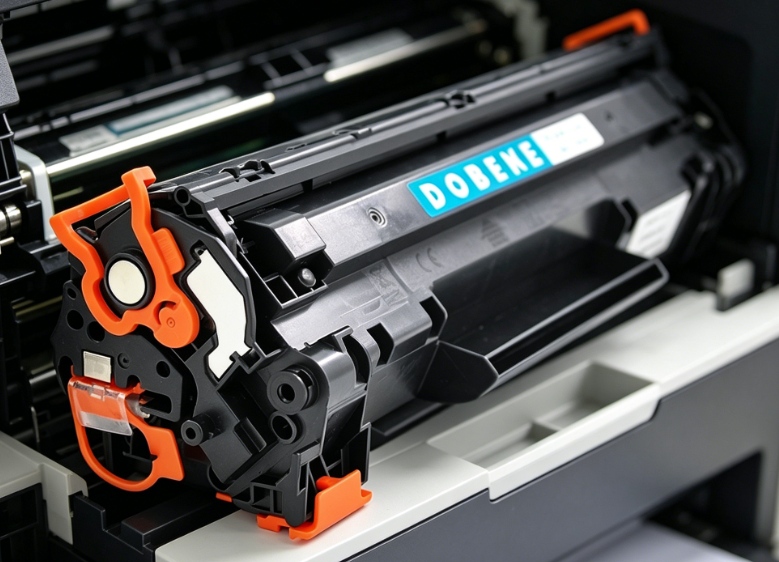 Efficient toner transfer reducing waste and protecting hardware