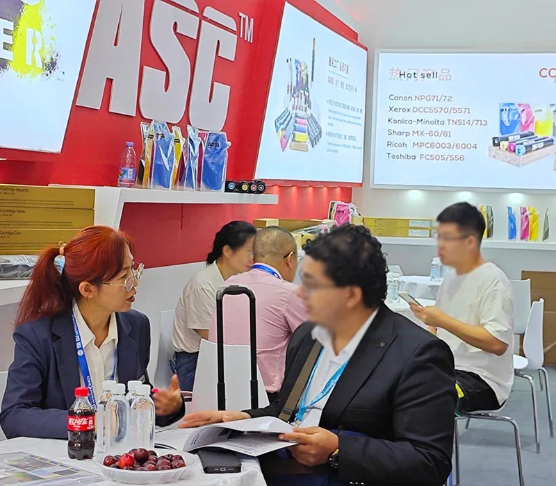 High-quality toner cartridges ensure sharp, dense, durable, high-volume printing